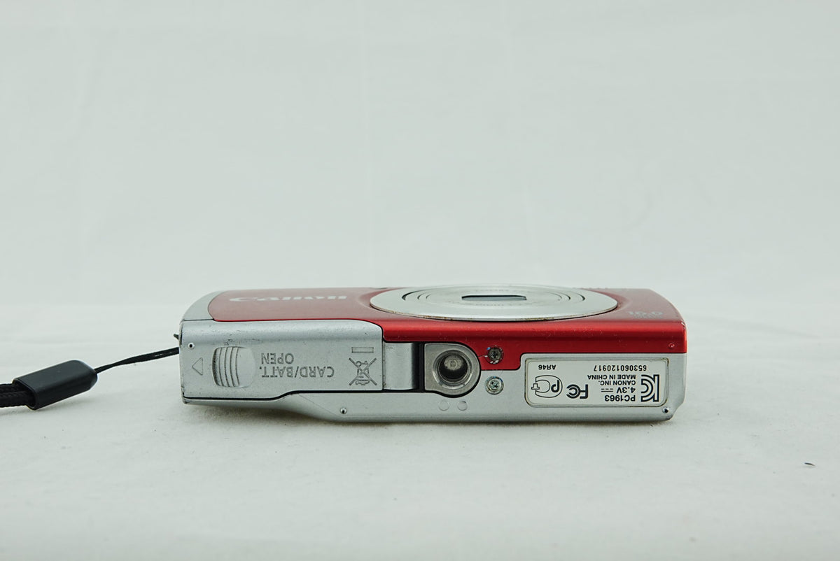 Canon PowerShot A2500 16MP Digital Camera CCD Red – Tested & Working