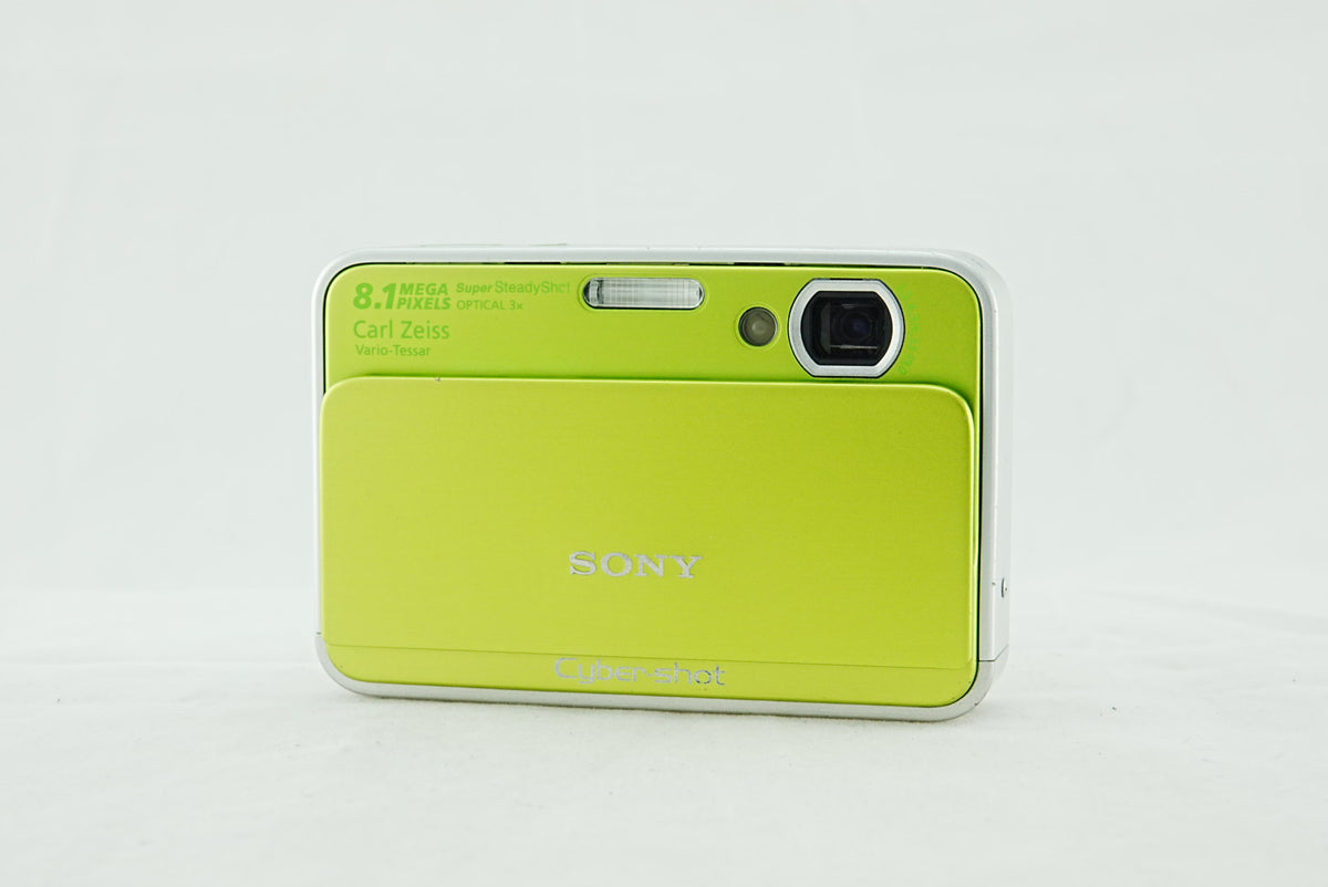 Sony Cyber-shot DSC-T2 8.1MP Digital Camera CCD Lime Green