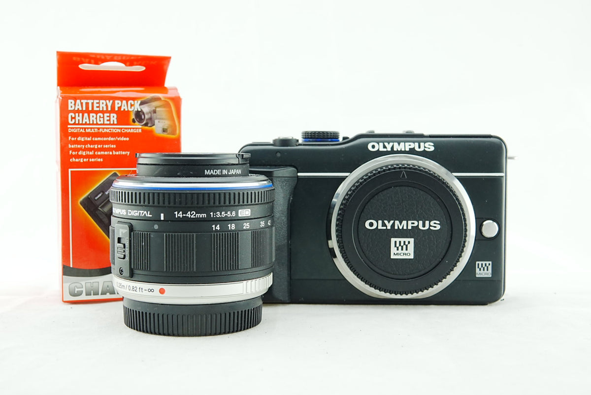 Olympus PEN E-PL1s Mirrorless Camera + 14-42mm Lens – Tested & Working