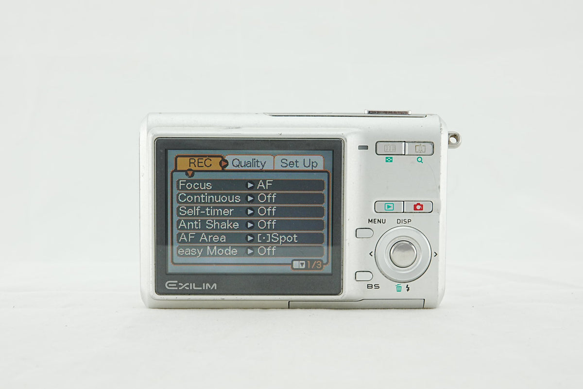 Casio Exilim EX-Z60 6.0MP Digital Camera CCD Silver