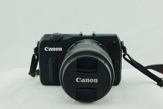 Canon EOS M Mirrorless Camera + 18-55mm IS STM Lens Full Set