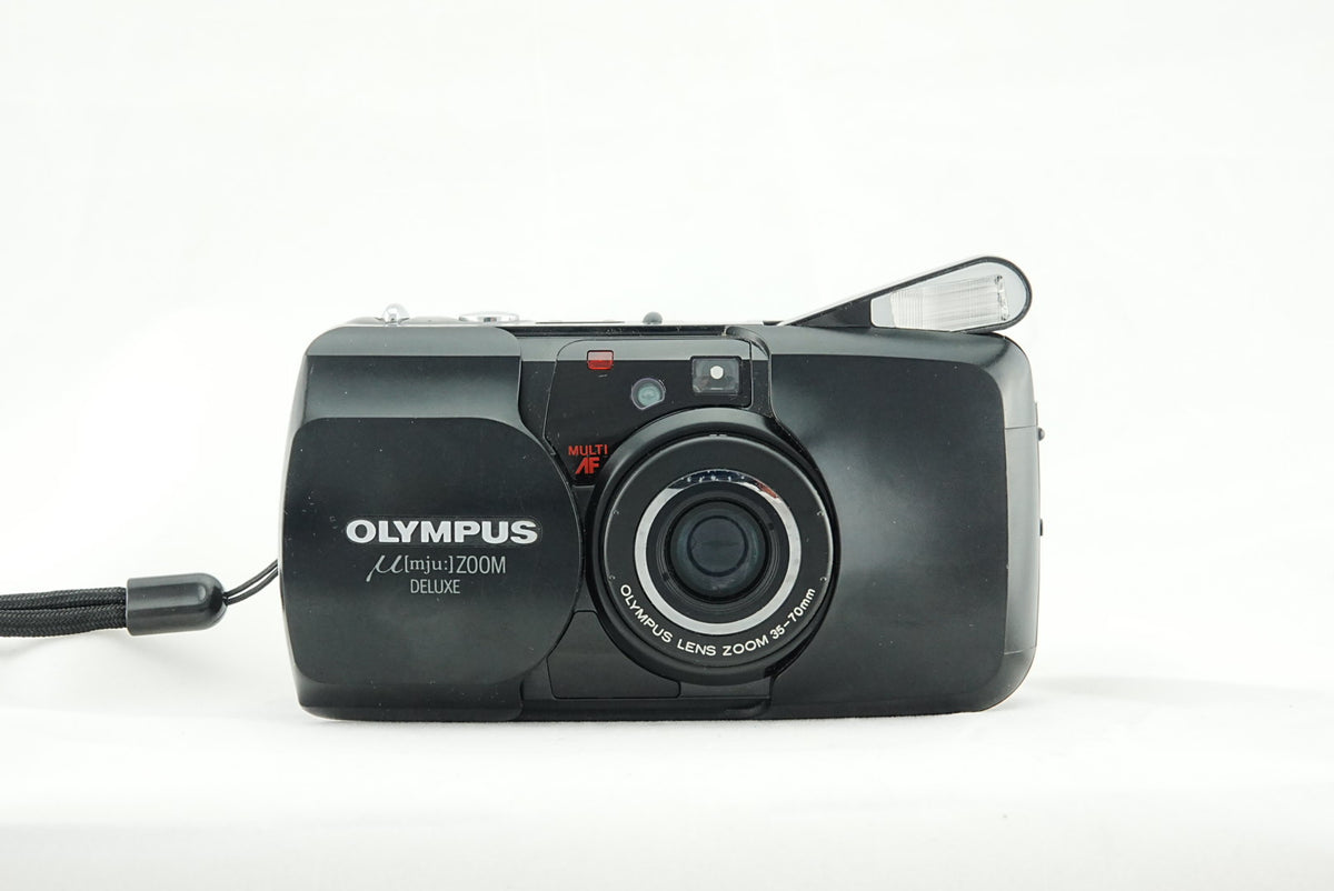 Olympus μ[mju:]-ZOOM 70mm DELUXE 35mm Film Camera