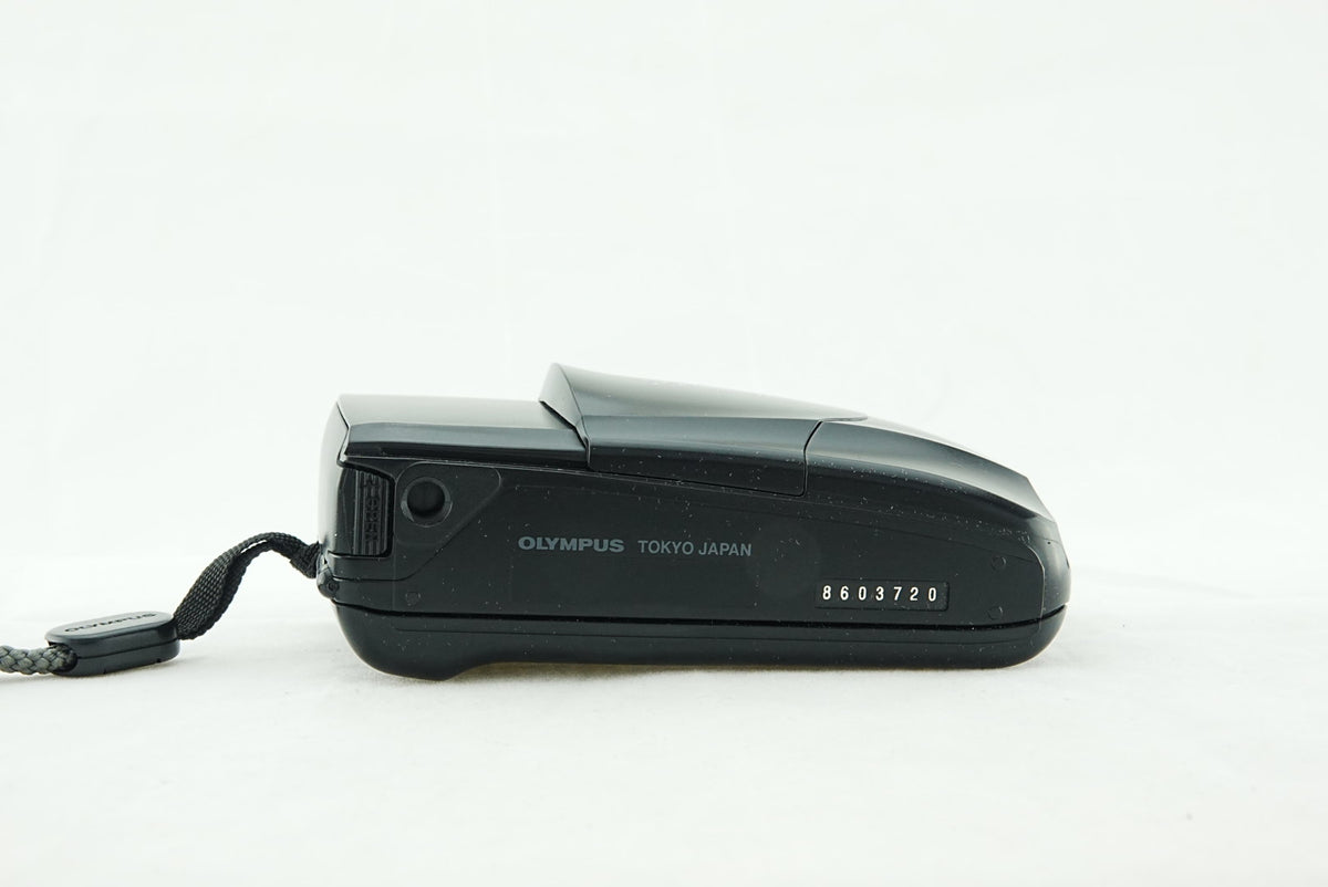 Olympus mju-II μ[mju:]-II 35mm Film Camera f/2.8 Black – Tested & Working