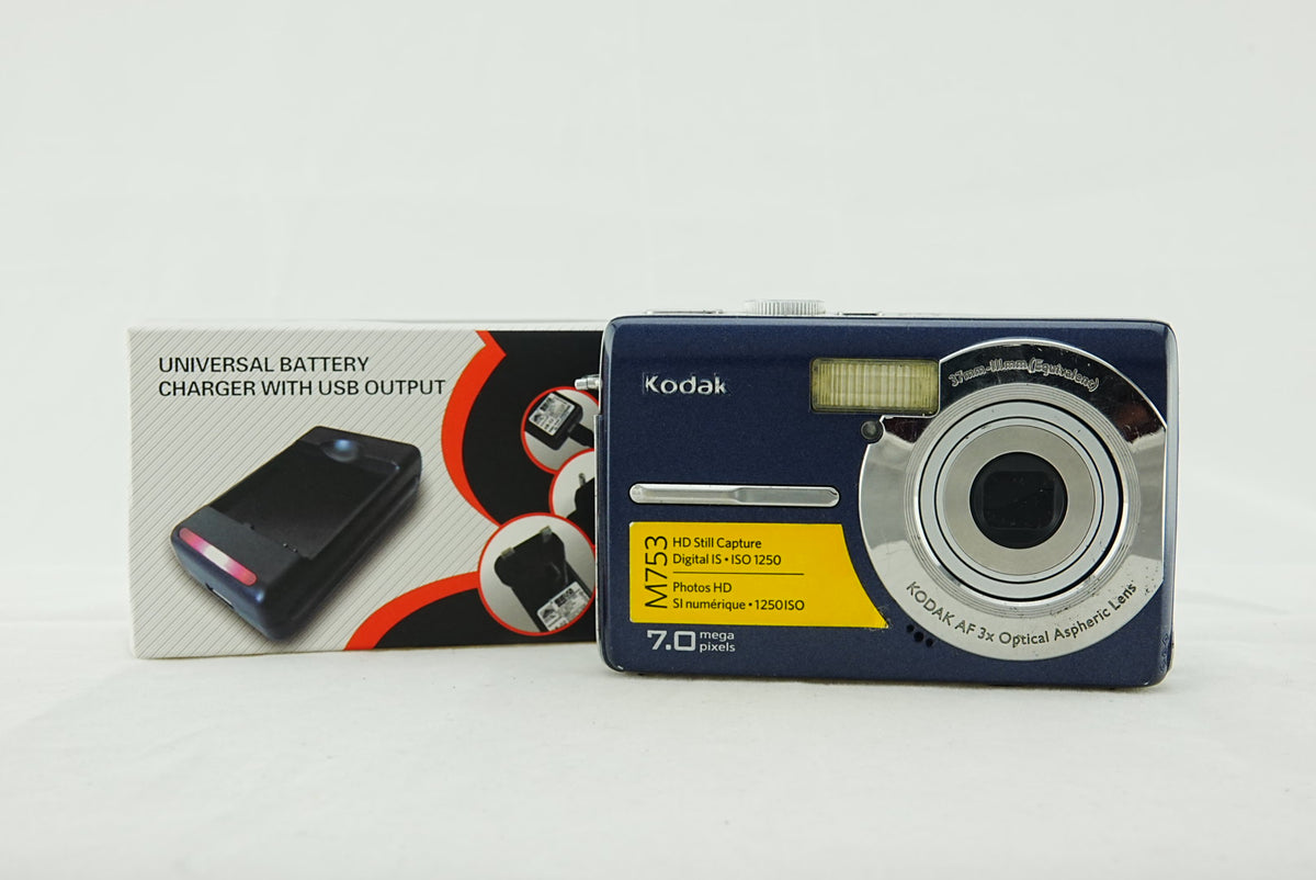 Kodak EasyShare M753 7.0MP Digital Camera CCD Blue