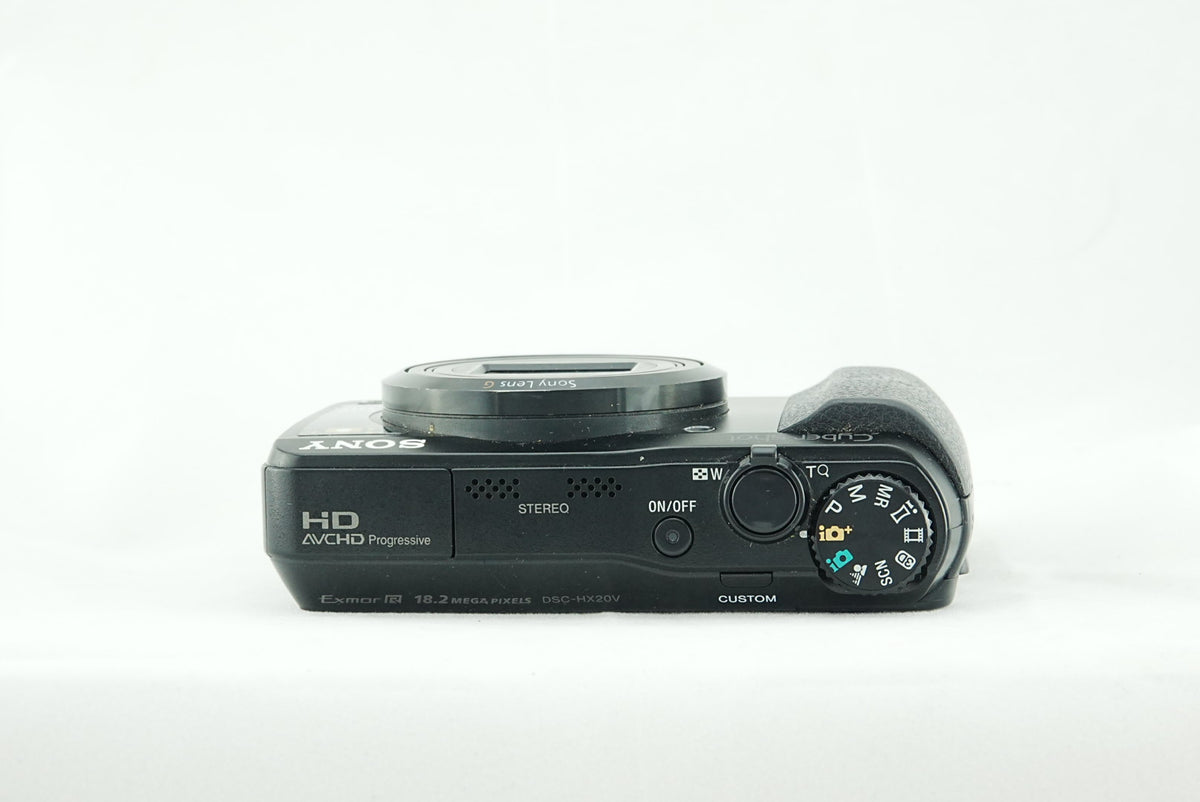 Sony Cyber-shot DSC-HX20V Digital Camera 18.2MP 20x Zoom GPS + 32GB SD Card