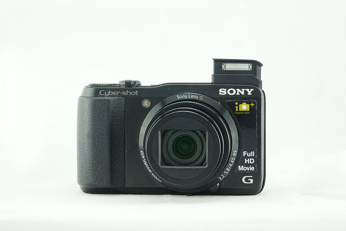 Sony Cyber-shot DSC-HX20V Digital Camera 18.2MP 20x Zoom GPS + 32GB SD Card