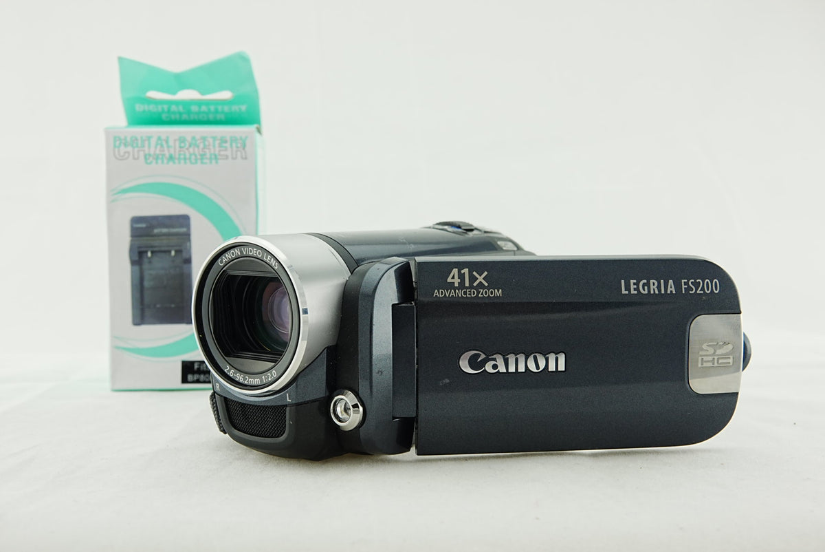 Canon LEGRIA FS200 Digital Camcorder – 41x Zoom
