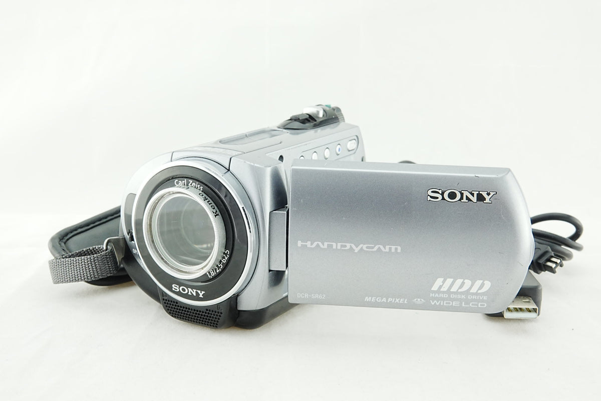 Sony Handycam DCR-SR62 HDD Camcorder 25x Zoom 2.7in Wide LCD Silver