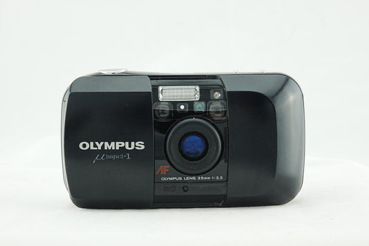 Olympus μ[mju:]-I 35mm Film Camera – Tested & Working