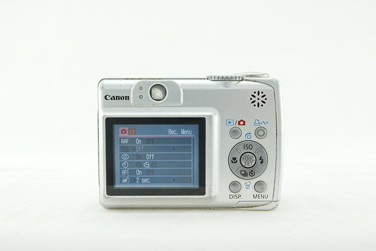 Canon PowerShot A550 7.1MP CCD Digital Camera – 4x Optical Zoom