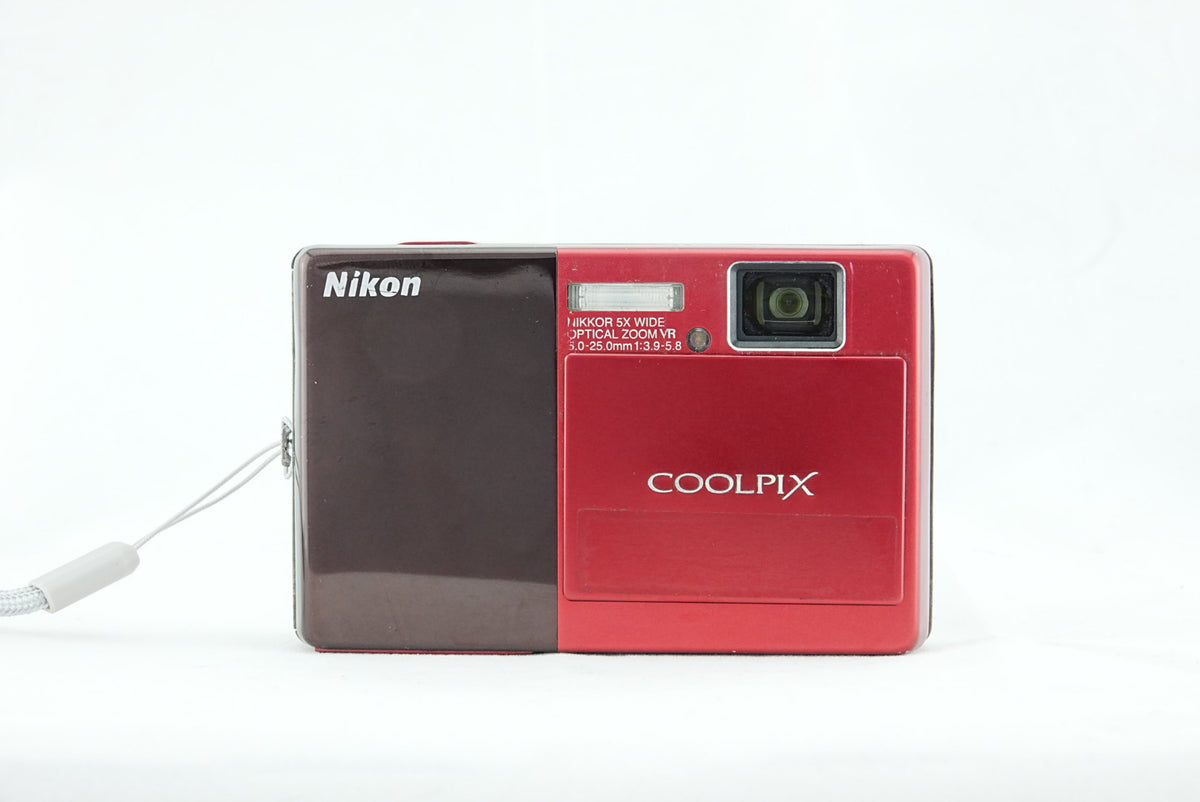Nikon Coolpix S70 Red | Complete Kit | Touch Screen | Tested
