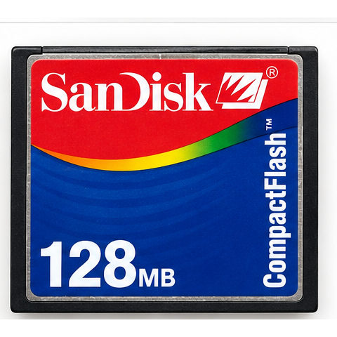 SanDisk CompactFlash Memory Cards – 128MB / 256MB / 1GB