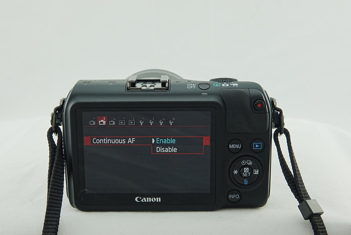 Canon EOS M Mirrorless Camera + 18-55mm IS STM Lens Full Set