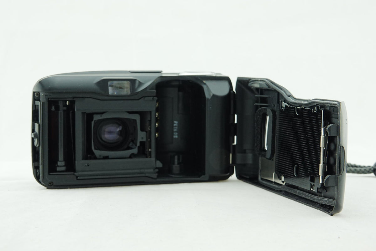 Olympus mju-II μ[mju:]-II 35mm Film Camera f/2.8 Black – Tested & Working