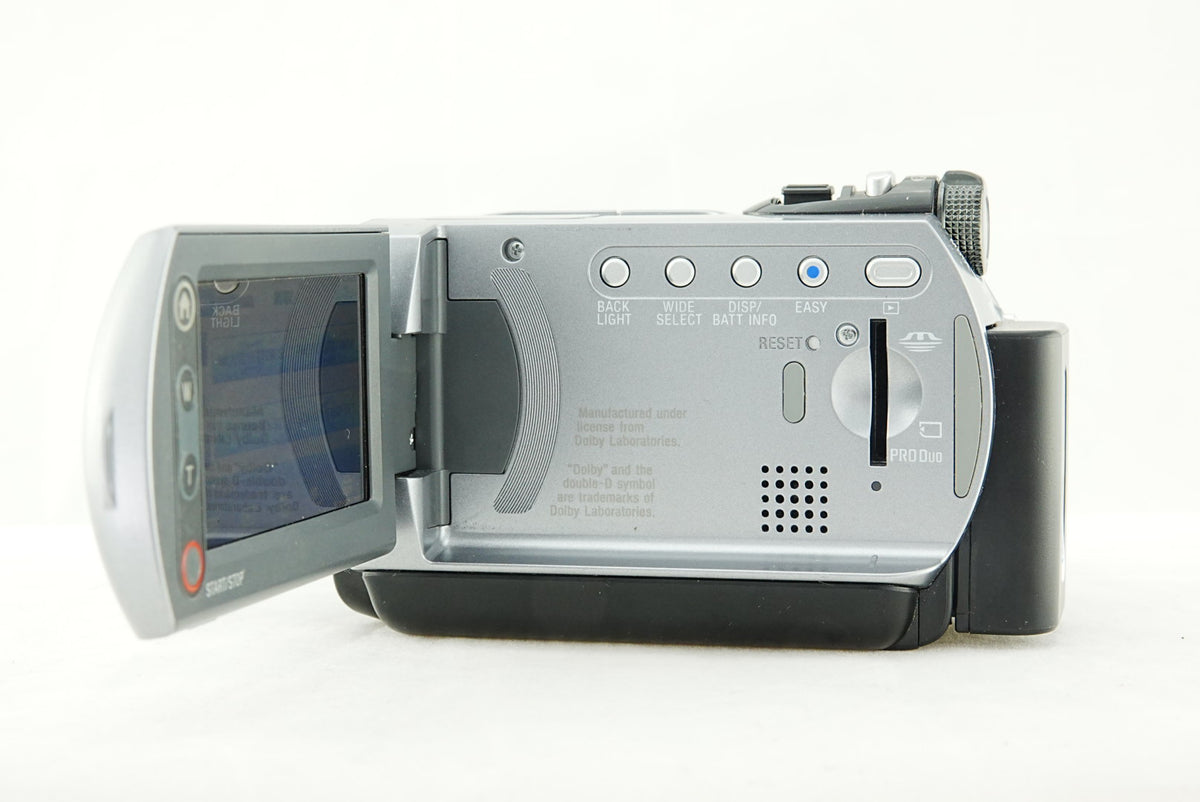 Sony Handycam DCR-SR62 HDD Camcorder 25x Zoom 2.7in Wide LCD Silver