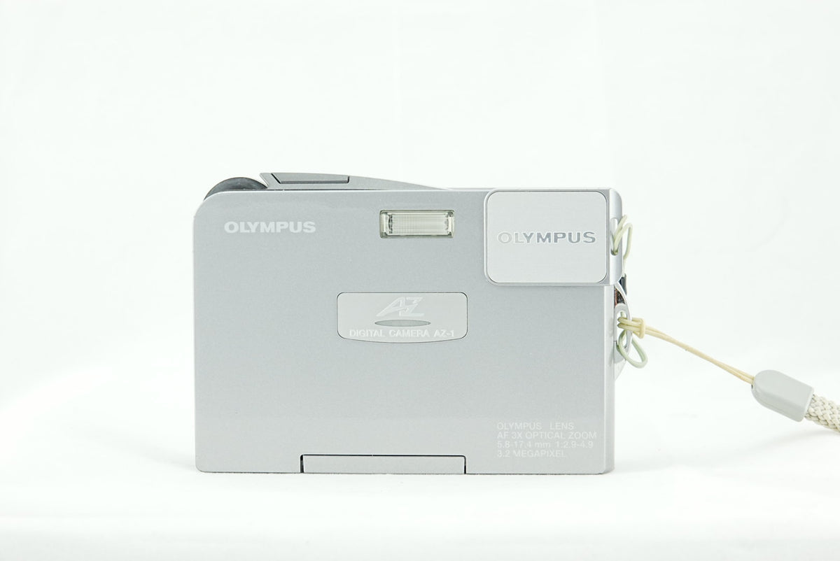Olympus CAMEDIA AZ-1 3.2MP Digital Camera – Rare Silver Retro Compact