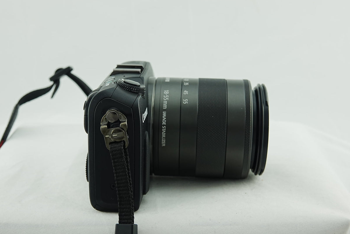 Canon EOS M Mirrorless Camera + 18-55mm IS STM Lens Full Set