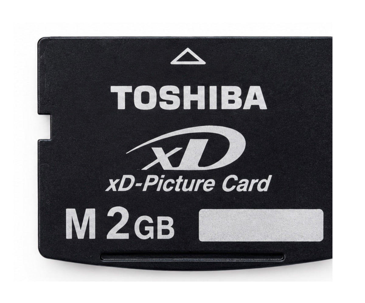 Toshiba xD-Picture Card M 2GB Memory Card XD7604D, Universal Compatible