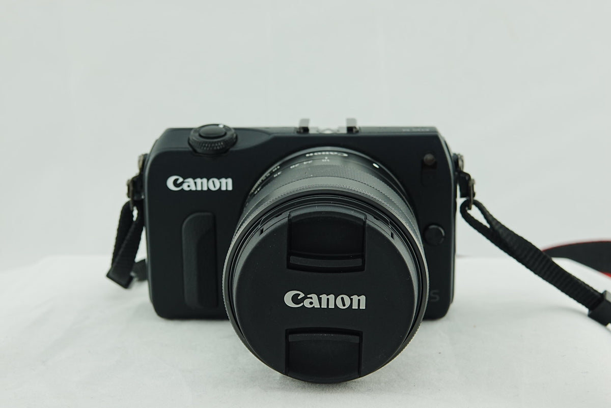 Canon EOS M Mirrorless Camera + 18-55mm IS STM Lens Full Set