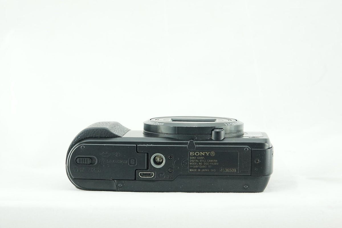 Sony Cyber-shot DSC-HX20V Digital Camera 18.2MP 20x Zoom GPS + 32GB SD Card